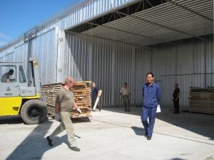 Wholesale 50m3 Stable Wood Kiln Dryer Log Drying Kiln 150 Kg / M2 Snow Loading from china suppliers