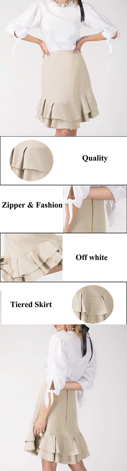 Girl Knee Length Mini Skirts