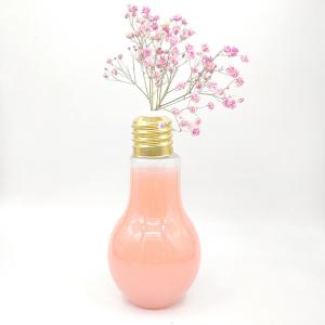 Wholesale Modern Square Round Plastic Milk Tea Bottles Leak Proof from china suppliers