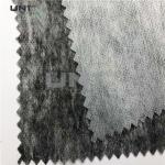 Enzyme Wash 80°C Fusible Interlining Fabric 50% Polyester 50% Nylon For Garment