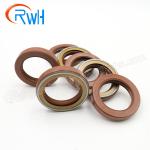 Rubber / FKM TCN Hydraulic Oil Seal Brown Color For Excavator