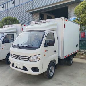 Wholesale 1-2 Tons Right Hand Drive FOTON Trucks Mini Freezer Box Truck from china suppliers