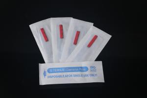 Wholesale #12 Flat Red Eyebrow Microblading Needles Permanent Makeup Tattoo Needles from china suppliers