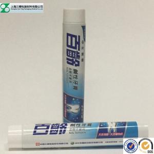 Wholesale Empty Toothpaste Cosmetic Cream Laminate Tube , Aluminum Barrier Laminated Teeth Whitening Tube from china suppliers