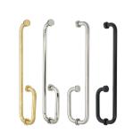 Chinese Design Style Stainless Steel Shower Room Glass Door Handle for Door Pull