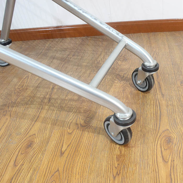 125L Retail Galvanized European Market Supermarket Shopping Trolley