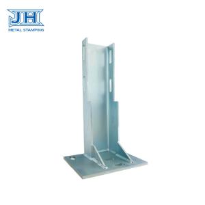 Wholesale Q235B Metal Stamping Parts Elevator Brackets Zinc Plating Surface Treatment from china suppliers