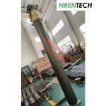 15m mobile pneumatic telescopic mast 350kg payloads for mobile telecom cell