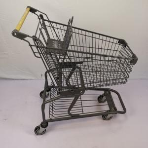 Wholesale American Gray 60L Small Shopping Trolley Zinc Powder Coating Lightweight from china suppliers