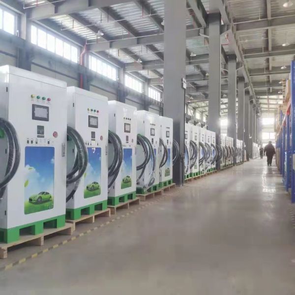 OCPP Ethernet 4G RFID Floor Mounted EV Charger Offline Billing