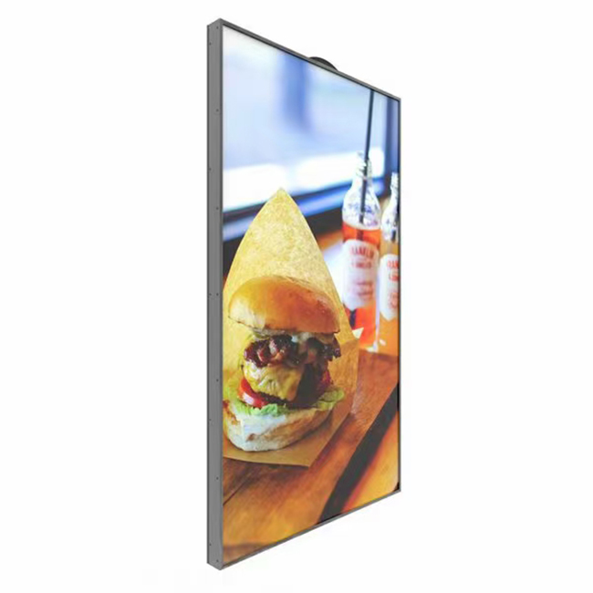 Outdoor 55 Inch Lcd Advertising Screen Floor Stand Advertising Digital Signage Displays