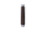 Brown Glazed 88kg Height 1700mm Lightning Arrester Insulator