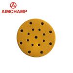 Golden Aluminum Oxide Discs Round Sandpaper Discs Abrasive Sanding Disc