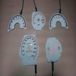 high bright custom glow gauge\el gauge\car dashboard