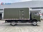 HOWO 4x4 AWD Thermo King Freezer Refrigerator Box Truck 10Tons 10MT For Meat