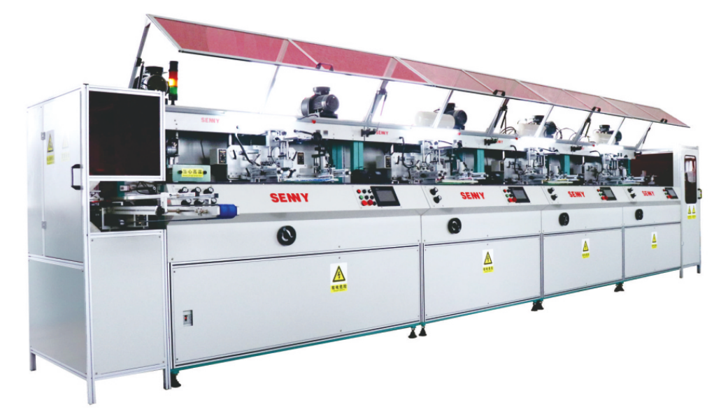 Wholesale 1-8 Color Fully Automatic Modular Bottle Screen Printer With IR Curing Up To 40pcs/Min from china suppliers