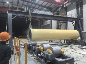 Wholesale 50-100mm Coating Thickness PU Steel Tube Insulation Machine 220V/380V Voltage from china suppliers