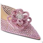2022SS Fashion Multicolor Crystal Flower Transparent Pvc Crystal Rhinestone For