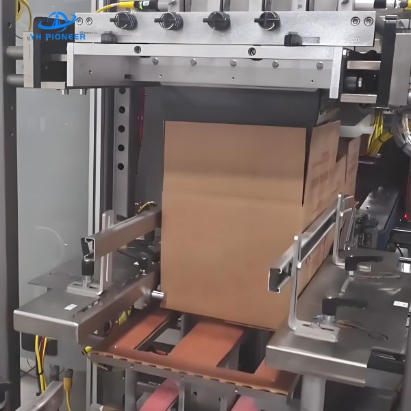 High Efficiency Bottle Drop Case Packer with 5-25 Boxes per Minute Speed for Automated Packaging Solutions