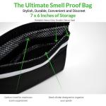 Amazing design fashion style 7x6 smell proof bag