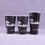 Single Wall 12OZ 14OZ Disposable Paper Coffee Cup Double PE 14 Grams