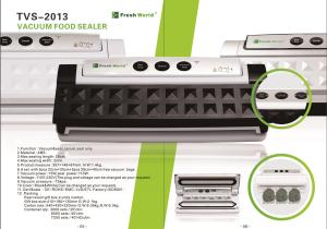 Wholesale Vacuum Sealer Packaging Machine Film Sealer Vacuum packer GK-TVS-2013 from china suppliers
