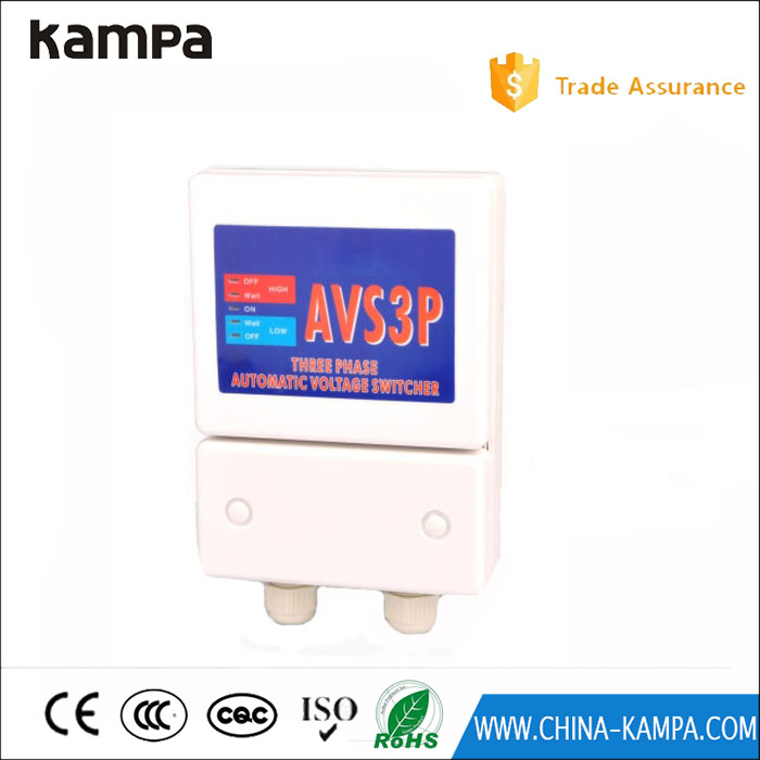 2021 new AVS 3P automatic voltage switcher three phase sollatek