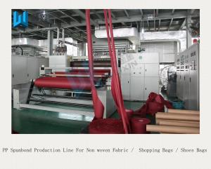 Wholesale PLC Control PP Spunbond Production Line For Non woven Fabric Shopping Bags from china suppliers