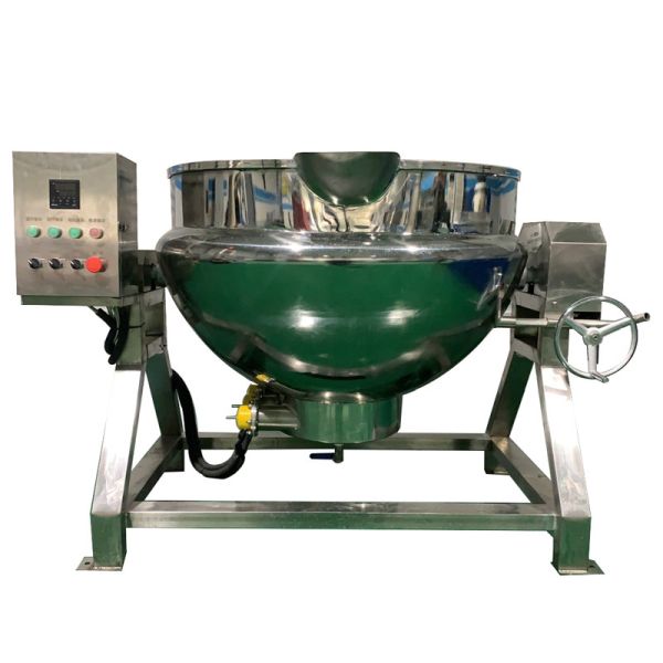 Industrial Electric Cooking Kettle For Sauce Soup And Food Processing