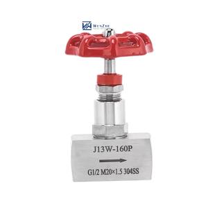 Wholesale High Pressure 1/2&quot; DN15 J13W-160P Forged Stainless Steel 304 316 316L Needle Valve from china suppliers
