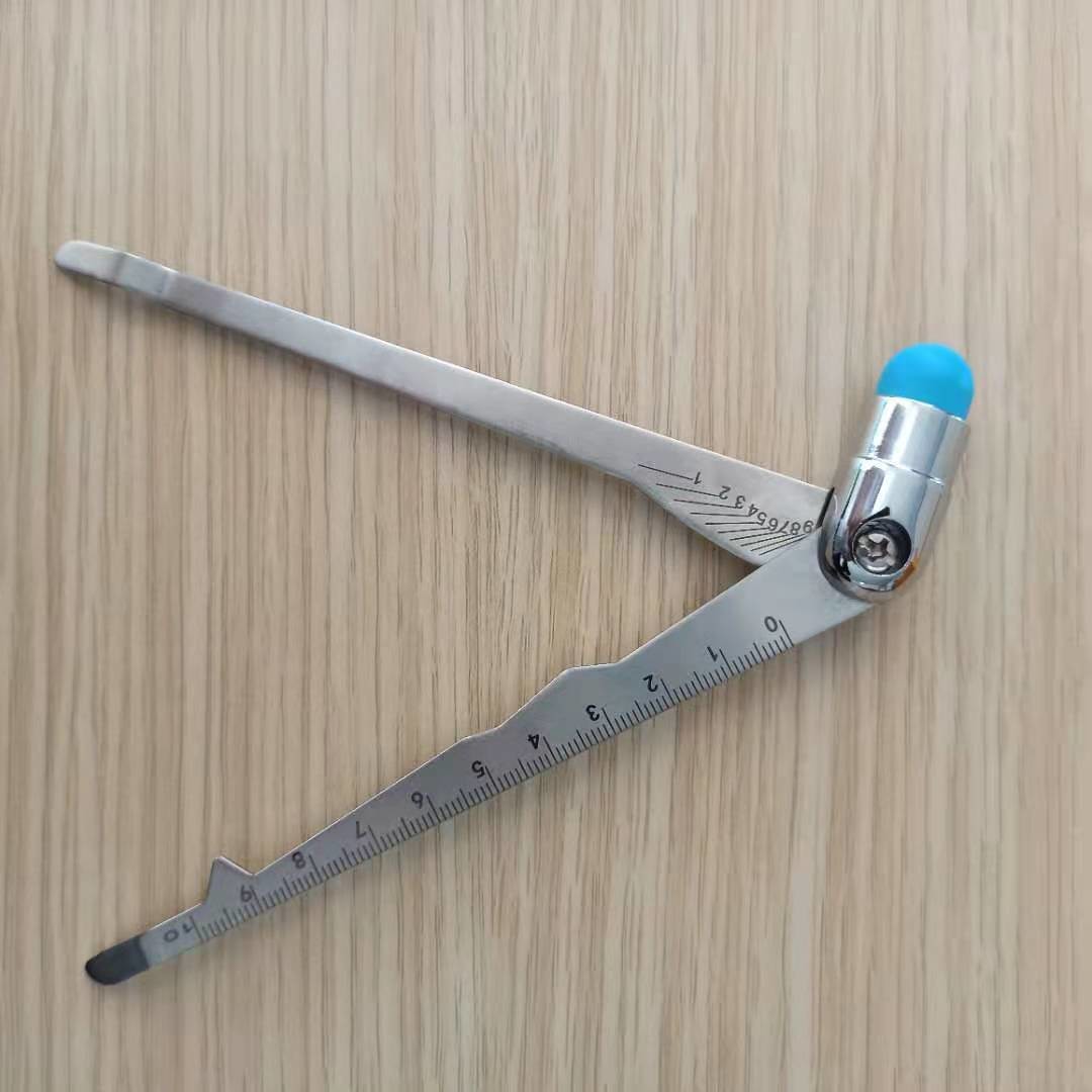 Stainless Steel Medical Diagnostic Instrument Reflex Percussion Hammer With Scales