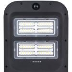 Smart Integrated Solar Street Light 100W Slim ABS Body Radar Sensor 30° Beam