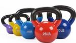 Powder Coated Cast Iron Free Weight Kettlebell Pro Kettlebell 9lb-70lb