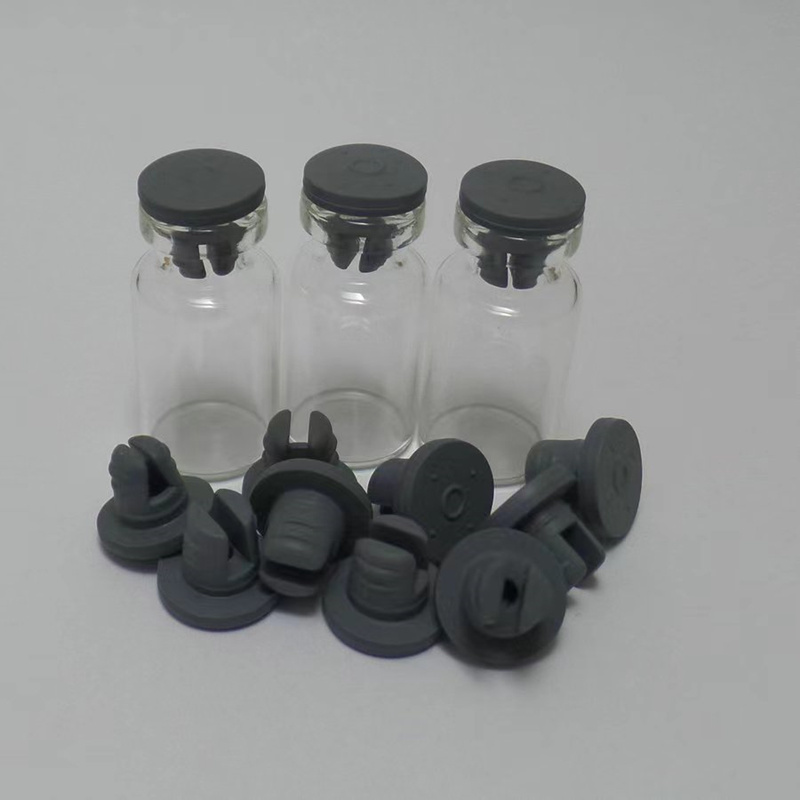 13mm 20mm 28mm Pharmaceutical Grade Silicone Borominated Rubber Stopper for Glass Injection Vial