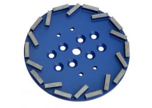 China Professional Diamond Grinding Disc 7 Big Diamond Grinding Wheel For Concrete Floor on sale