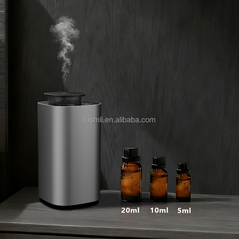 Customizable Car Essential Oil Diffuser Battery-Power Type-C Compact Timer Adjustable Scent Car Mode Auto-On with Vehicle Start