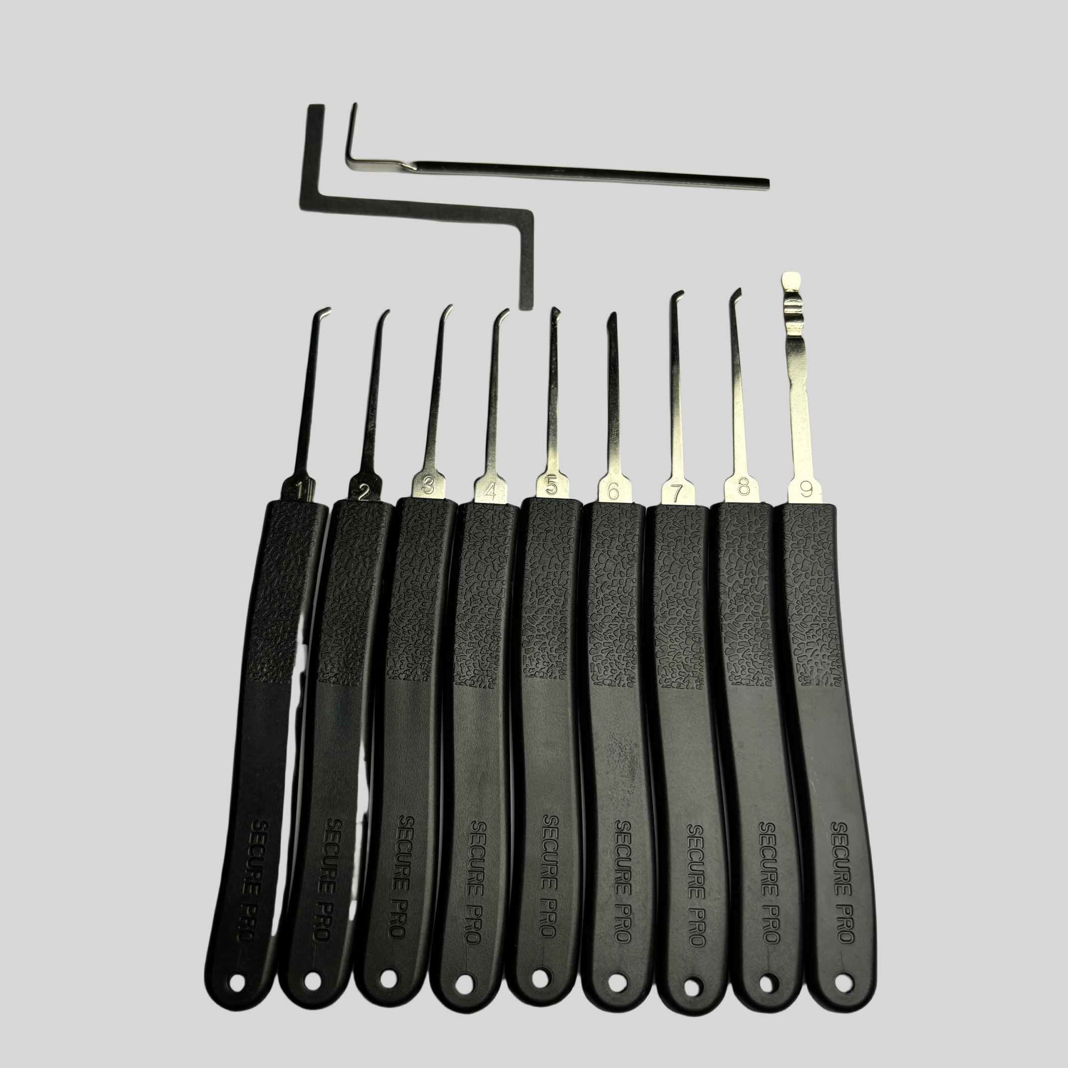 11pcs Broken Key Extractor Stainless Steel Broken Key Removal Tool
