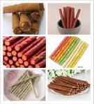 Stainless Steel Auto Meat Strip Traying System Cold Extrusion Pet Treat Line