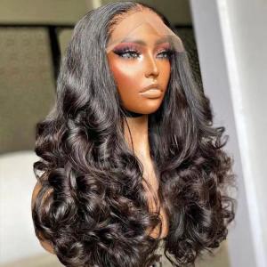 Wholesale Customized Package Human Hair Lace Wig 8-32 Inches Length Free LOGO Design from china suppliers
