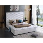 Modern Leather Luxury Bed Master Hotel Bedroom Double Bed 1.8 Bedroom King Bed