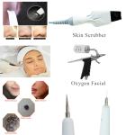 Galvanic High Frequency Facial Machine 8 In 1 Skin Tightening Cold Hammer Dark