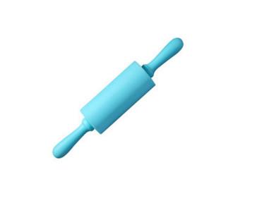 Kitchen Craft Silicone Rolling Pin With Wooden Handle Non Stick Revolving