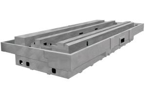 Wholesale High Density Heavy Casting Grades Cast Iron Milling Machine Tool Bed / Lathe Bed from china suppliers