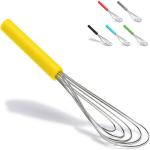 10 Heads Kitchen Utensils Whisk Multifunctional Chrome Plated SS Material