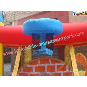 Cool Indoor Inflatable Bounce Houses , Ball Pool Bounce House