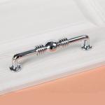 Sphere 96mm Gold Cupboard Door Handles Dark Coffee