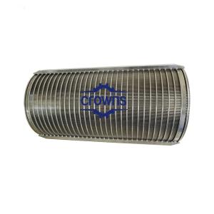 Wholesale 0.1mm Slot Gap Stainless Steel 304 316 Wedge Wire Screen For Water Oil Well Filter from china suppliers