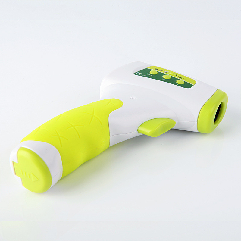 Large LCD with back-lit non-contact digital forhead infrared thermometer TT-123