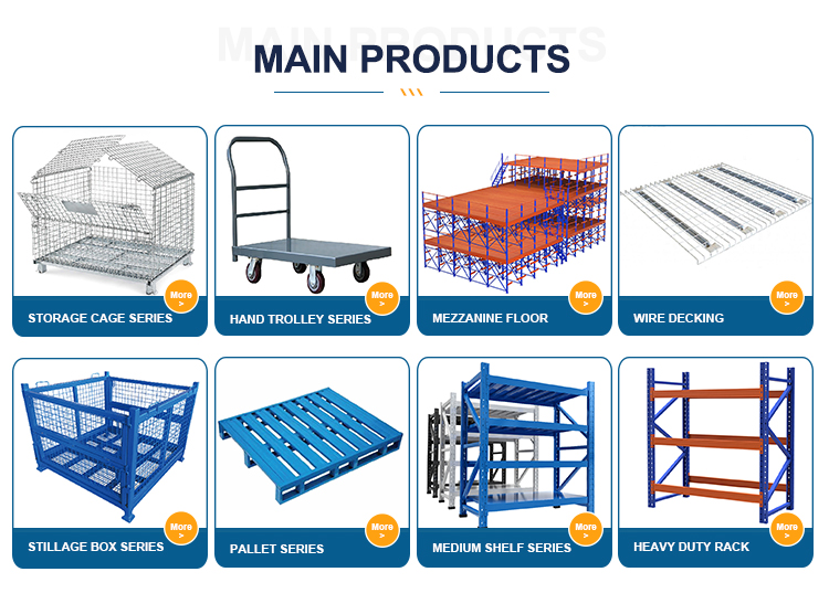Q235 Customized Adjustable Leveling Feet Warehouse Pallet Racking Easy To Install