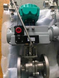Wholesale rack and pinion single acting pneumatic actuator control valve from china suppliers
